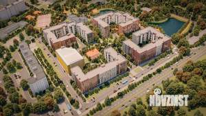 2-к квартира, строящийся дом, 54м2, 4/9 этаж