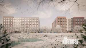 1-к квартира, строящийся дом, 37м2, 7/9 этаж
