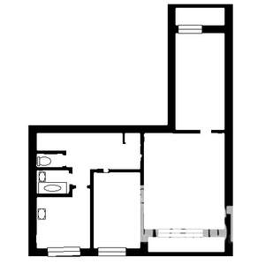 3-к квартира, вторичка, 58м2, 4/9 этаж