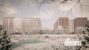 Студия квартира, строящийся дом, 28м2, 1/9 этаж
