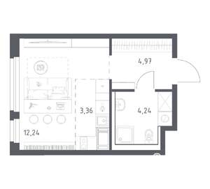 Студия квартира, вторичка, 25м2, 5/11 этаж