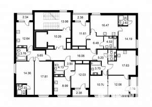 2-к квартира, строящийся дом, 57м2, 5/9 этаж