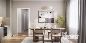 2-к квартира, вторичка, 51м2, 2/12 этаж