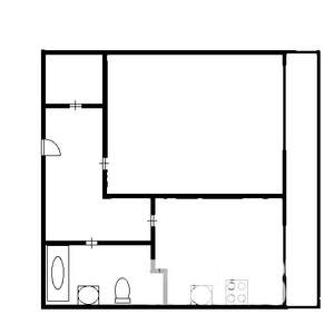 1-к квартира, вторичка, 40м2, 12/17 этаж